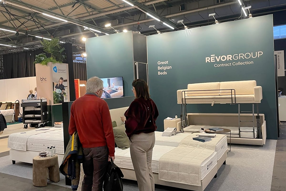 Revor se distingue à Horeca Expo avec un type unique de lit superposé 19